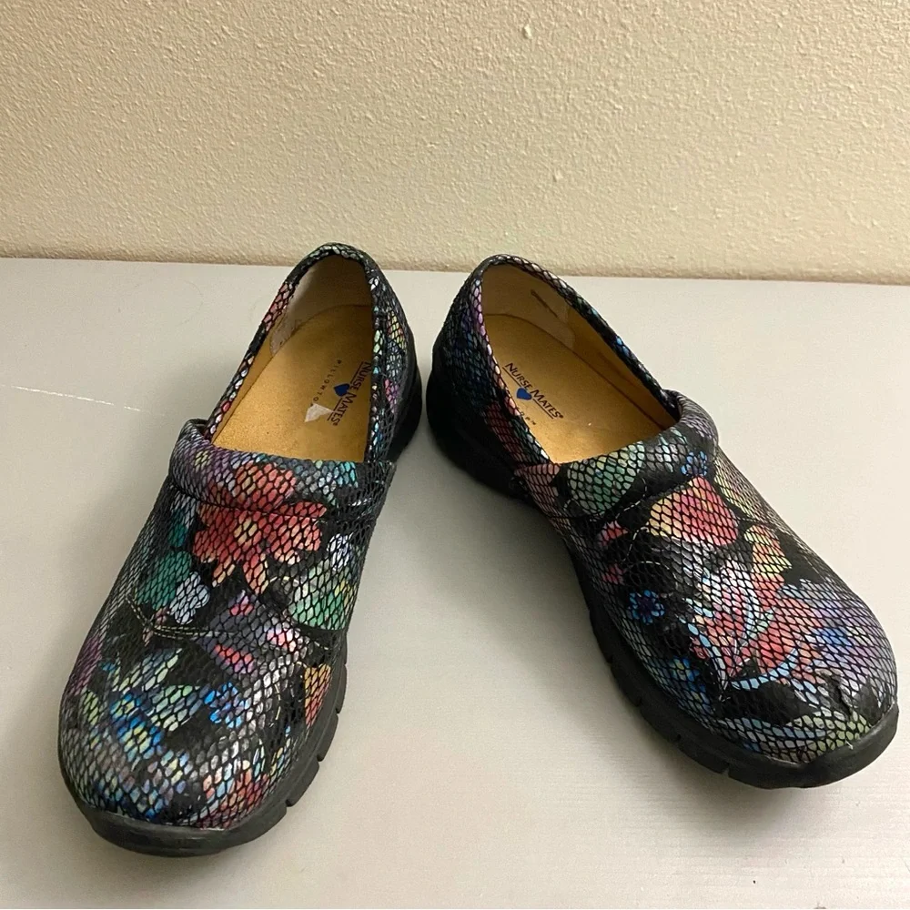 🎊🧚‍♀️Nurse mates women’s comfort shoes genuine leather for work, every day. 7,5
